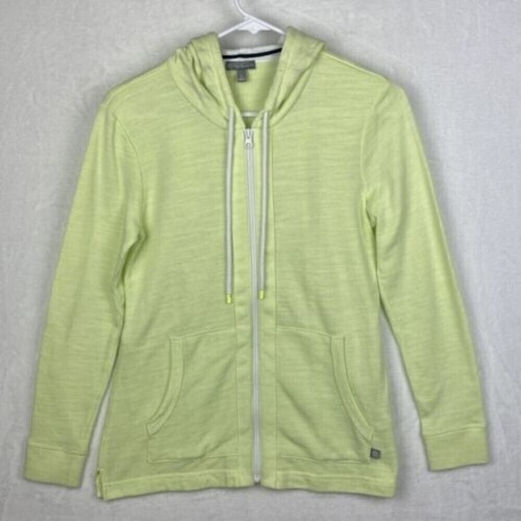 Talbots Jacket Womens Small Petite Green Full Zip Lightweight Long Sleeve Casual - Picture 3 of 13